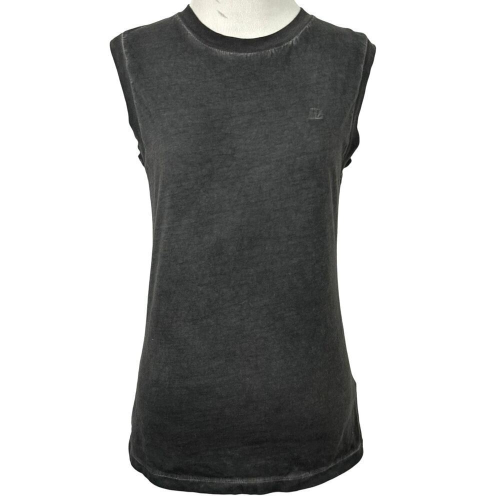 Helmet Lang Designer Tank Top Grunge Minimalist Lounge Boho Black Women Size XS